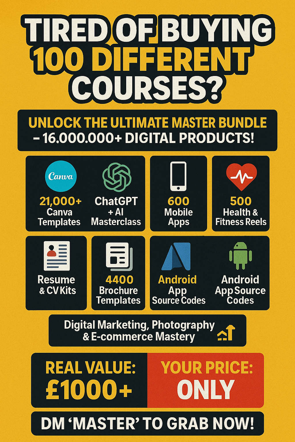 Digital Business Mega Bundle – 16000+ Premium Digital Products at ₹249 Only (Limited Time Offer)”
